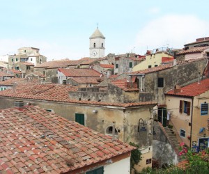 Il comune di capoliveri, all'isola d'Elba