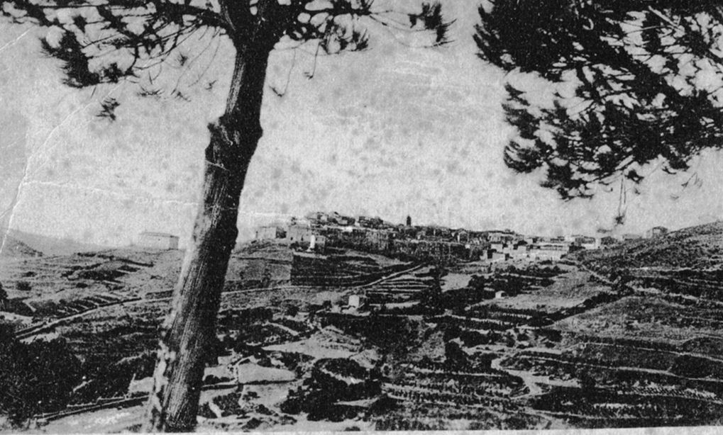 Capoliveri, all'isola d'Elba, in una foto storica