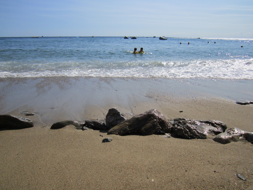 Sabbia e sassi a Morcone ( foto di F.Mazzei)