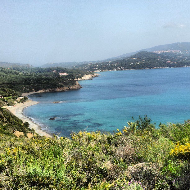 Panoramica su spiaggia Norsi (Foto @silvy70 http://bit.ly/1a4pq4p)