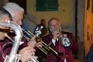 La Banda G.Verdi durante la Festa dell'Uva (Foto Claudia Signorini)