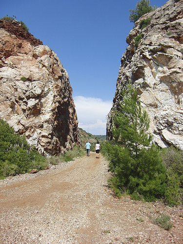 Il canyon (Foto Vivicapoliveri)