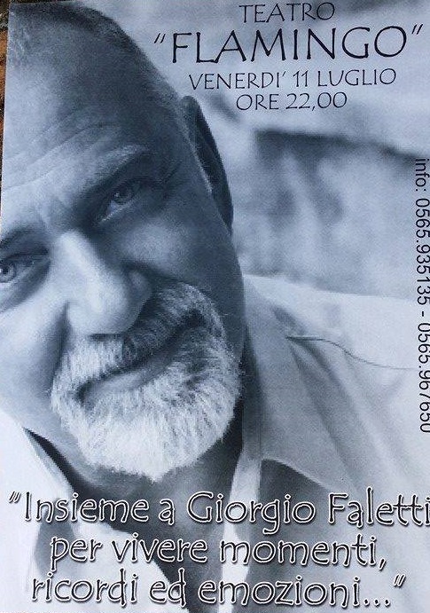 Ricordo in onore di Giorgio Faletti